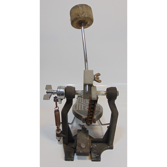 Gibraltar Drum Bass Petal Vintage Chain Drive DC-254BR Kick Stroke Single Pro - Picture 4 of 16